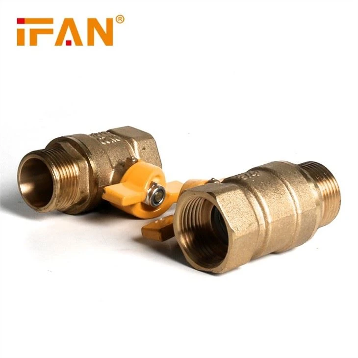 Brass Gas Valve Butterfly