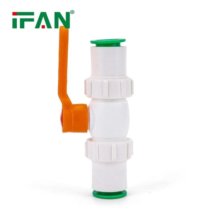 IFAN PPR Push Ball Valve