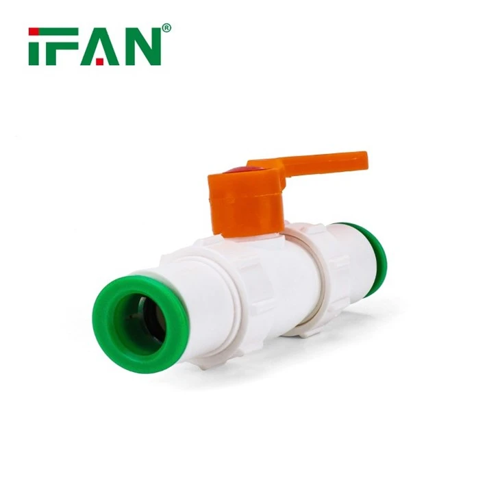 IFAN PPR Push Ball Valve