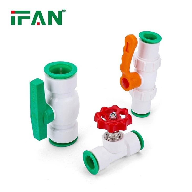 IFAN PPR Push Ball Valve