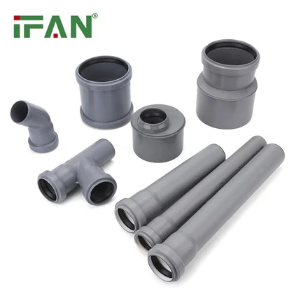 ধূসর রঙ BS1401 জিবি ইউপিভিসি ফিটিং